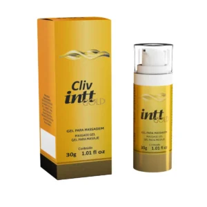 Cliv Intt Gold – Lubrificante Anal com Anestésico Extra Forte e Hidratação