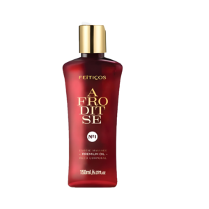 Afroditse – Óleo Corporal Afrodisíaco com Vitamina E e Aroma Sensual