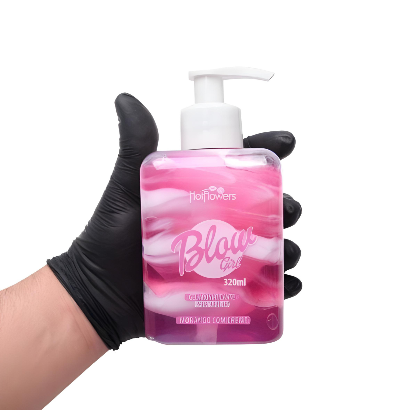 Blow Girl Gel Creme Íntimo Beijável Morango com Creme - 320ml - Imagem 2
