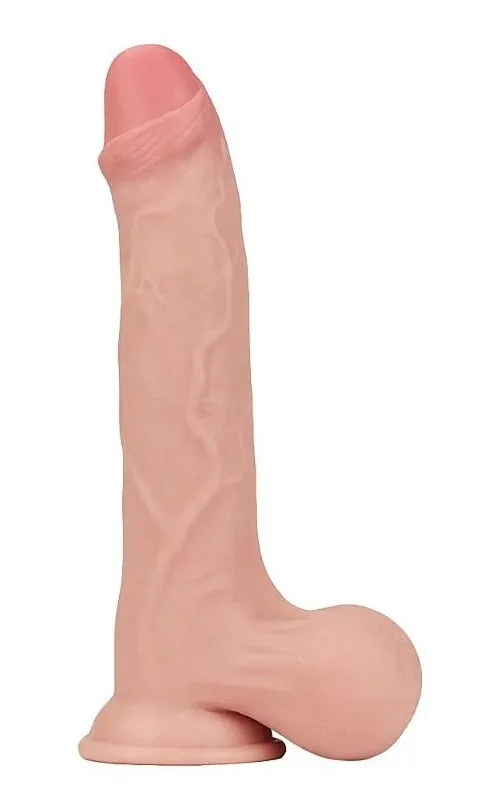 Prótese Peniana Realística sem Vibro em Cyber Skin - 18 cm