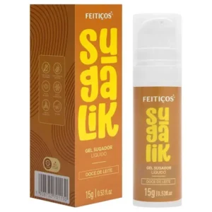 Sugalik – Gel de Pulsação e Sucção para Experiências Intensamente Prazerosas