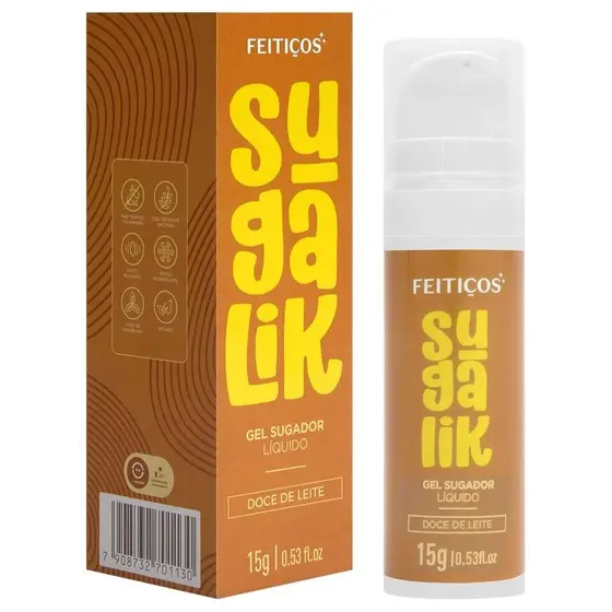 Sugalik – Gel de Pulsação e Sucção para Experiências Intensamente Prazerosas