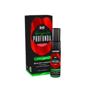 Garganta Profunda – Spray Dessensibilizante para Sexo Oral com Sabores Menta e Morango
