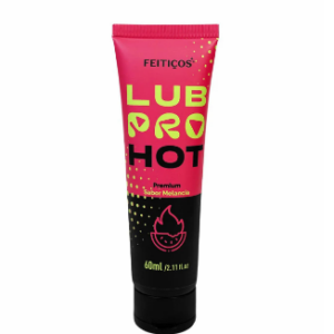 Lub Pro Hot – Lubrificante Premium com Efeito Quente e Sabor Picante (melancia)